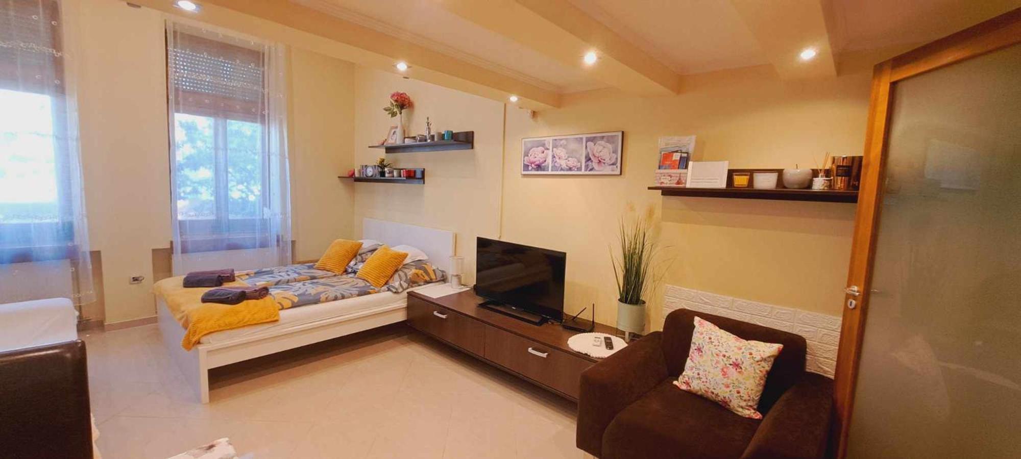 Szandi Belvarosi Apartman Seghedin Exterior foto